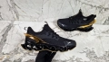 Nike Мъжки Черни Маратонки Със Златист Акцент👟Мъжки Спортни Обувки Код P1197, снимка 6