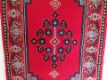 Тунизийски килим за стена от 80те години, изработен от вълна, снимка 1 - Антикварни и старинни предмети - 45650491