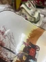 Royal Doulton, по-специално чинии и квадратна купа със сцени с конски карети. , снимка 5