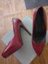 Подарявам актуални дамски обувки лак в бордо, снимка 4