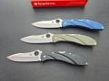 Сгъваем нож Spyderco Centofante С66,три цвята, снимка 1