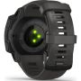 НОВ Смарт часовник Garmin Instinct, 45 mm, Silicone strap, Black, - 24 месеца гаранция, снимка 6