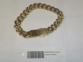 Златна гривна - панцер  - 18.85 грама - 14к , снимка 3