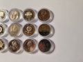 Лот 18 броя по 2 лева възпоменателни монети България, снимка 5