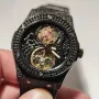 Мъжки луксозен часовник Hublot Tourbillon Skeleton Open case , снимка 2