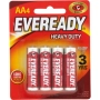 Батерии Eveready HD AA 4 бр., снимка 1