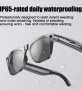 Смарт Записващи Очила с Камера Фотохромни Bluetooth Разговори Музикален Плейър Умни Очила Видеозапис, снимка 5