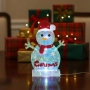 LED светещ снежен човек Merry Christmas, снимка 4