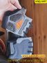 Ръкавици без пръсти за колоездене - еластични в сив цвят - КОД 4057, снимка 2