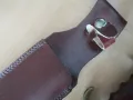 ловен нож с кожена кания, снимка 2