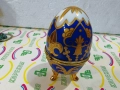 Порцеланова кутия за бижута яйце, снимка 6