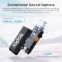 Нов Godox WES1 Kit2 Двуканален Лавалиер Микрофон 2.4G за iPhone Айфон, снимка 4