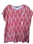 Дамска тениска с флорални елементи LC Waikiki, 100% памук, XXL, снимка 1 - Тениски - 45682344