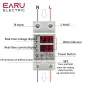 EARU 63A Защитно устройство за пренапрежение и под напрежение, протекторно цифрово реле за защита, снимка 4