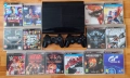 [ PS3 ХАК > 500GB PlayStation 3 Super Slim с 2 джойстика и 40 игри, снимка 1