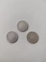 3 сребърни монети 1882г.