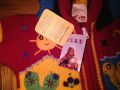 Бебешка жилетка ръчно плетена за бебе до 1 г маркова 50 % вълна Перу елфи качулка  нова , снимка 4