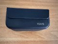IQOS leather case dark blue 