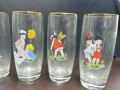 Ретро стъклени чаши с детски мотиви , снимка 3