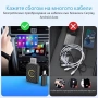 Безжичен адаптер за CarPlay и Android Auto – Plug & Play, Bluetooth 5.0, двулентов Wi-Fi 2.4/5GHz, снимка 4