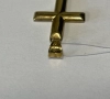 Златен кръст 1.92гр., снимка 3