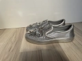 Сребърни кожени маратонки Dior 38 Оригинал, снимка 2