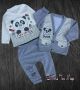 Бебешки комплекти за Момче от 3 Части 12 Модела , снимка 1 - Комплекти за бебе - 28550897