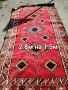 Ръчно тъкан вълнен истински килим.Антика за ценители.Произход Иран., снимка 1