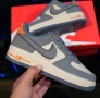 Чисто нови Nike Air Force 1 – Grey & Orange Suede (36-40), снимка 2
