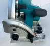 Makita DHS900 - Безчетков мощен ръчен циркуляр 235мм 2x18V 5.0Ah като нов!, снимка 5