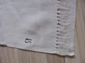 Покривка, ръчна бродерия , монограм 185х 92см., снимка 5