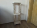 Дървена етажерка със струговани орнаменти ( НАТУРАЛНА ) !, снимка 3