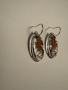 Сребърни обеци с Магнезит Аризона, снимка 2