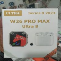 Комплект Smart часовник + TWS слушалки W26 Pro Max ULTRA / Цвят: Черен /няма ЮСБ накрайника директно, снимка 9 - Смарт часовници - 45790494