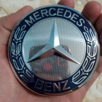 Капачки за джанти Mercedes 75 mm НОВИ!, снимка 4 - Аксесоари и консумативи - 45423320