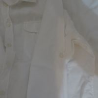Мъжка риза с дълъг ръкав от лен HEMA, снимка 6 - Ризи - 46174002