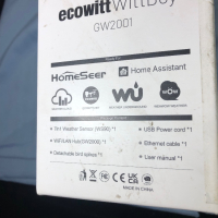 Wi-Fi хъб за метеорологична станция Wittboy GW2001 със 7-в-1 външен, захранван от слънчева енергия , снимка 6 - Друга електроника - 44975749