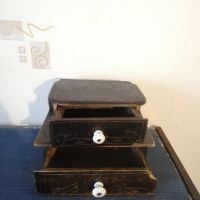 Стари дървени кутии ръчно изработена. , снимка 11 - Антикварни и старинни предмети - 45374725