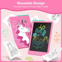 TECJOE LCD таблет за писане за деца момичета, 11-инчов, с еднорог, светло розово, снимка 7 - Рисуване и оцветяване - 45783725