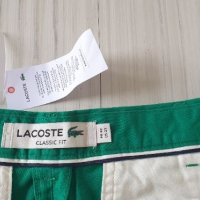 Lacoste Cotton Classic Fit Mens Size 33 НОВО! ОРИГИНАЛ! Мъжки Къси Панталони!, снимка 18 - Къси панталони - 46032410