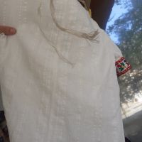 Прекрасна кенарена риза за момиче от носия, шевица, снимка 5 - Антикварни и старинни предмети - 45100730
