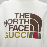 дамска блуза бяла the north face gucci, снимка 2 - Блузи с дълъг ръкав и пуловери - 45084598