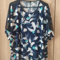 Нова Дамска блуза, къс ръкав, снимка 1 - Туники - 45314983