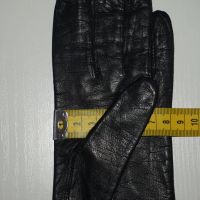 Vintage Дамски Ръкавици От Естествена Мека Кожа Macy's Own Brand Made In Italy Размер S, снимка 15 - Ръкавици - 45472452
