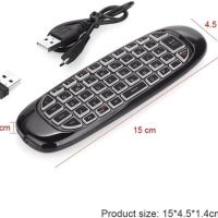 Безжична 2.4G Air мишка и клавиатура за компютър Android TV | Дистанционно управление, 10 метра, снимка 5 - Друга електроника - 45401738