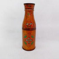 Стара българска дървена бутилка кутия, снимка 1 - Антикварни и старинни предмети - 44975529