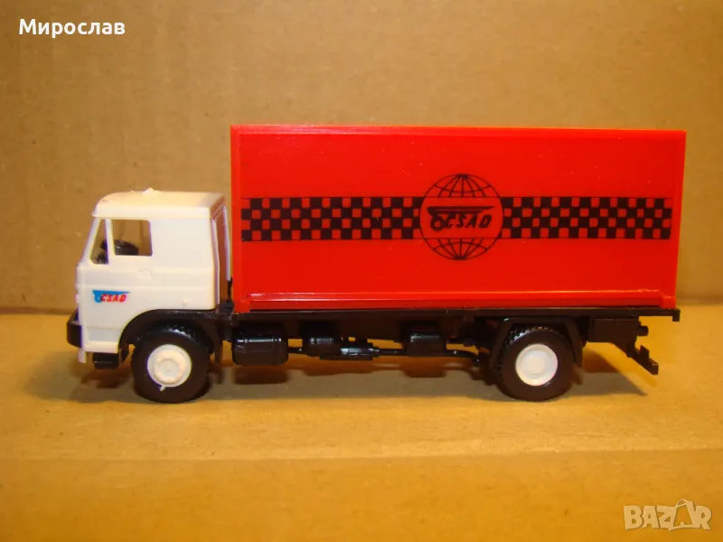 IGRA H0 1/87 LIAZ SKODA EUROPE КАМИОН МОДЕЛ КОЛИЧКА ТИР, снимка 1