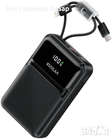 Нова Външна батерия 20000mAh 22.5W бързо зареждане за телефон и таблет, снимка 1