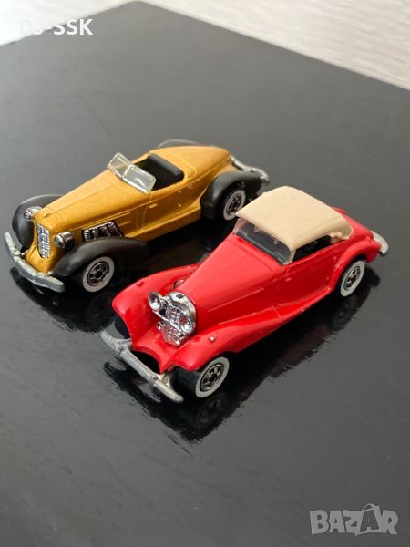 Vintage Hot Wheels:MERCEDES 540K 1982 + Auburn 852 - 1978 GOLD , снимка 1