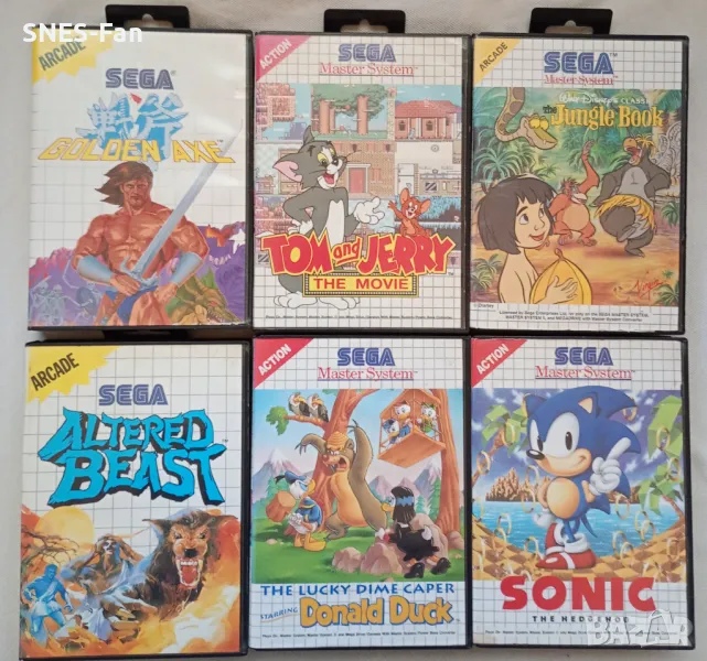 Sega Master System оригинални игри, снимка 1